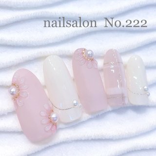 人気順｜#ぷっくりフラワーネイルのネイルデザイン(9ページ目)｜ネイル 