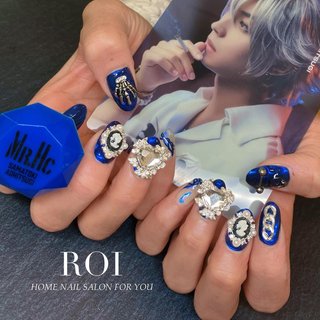 おすすめ順｜#碧棺左馬刻のネイルデザイン｜ネイルブック