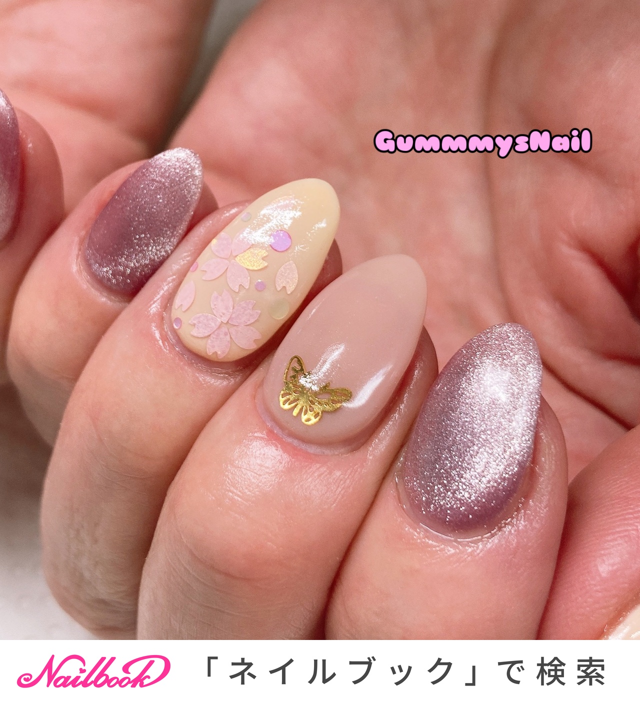 ［34］ネイルチップ ホロフラワー マグネットネイル ホログラム 花 オーダー horogram flower/ネイルチップ/マグネットネイル/ホロフラワー