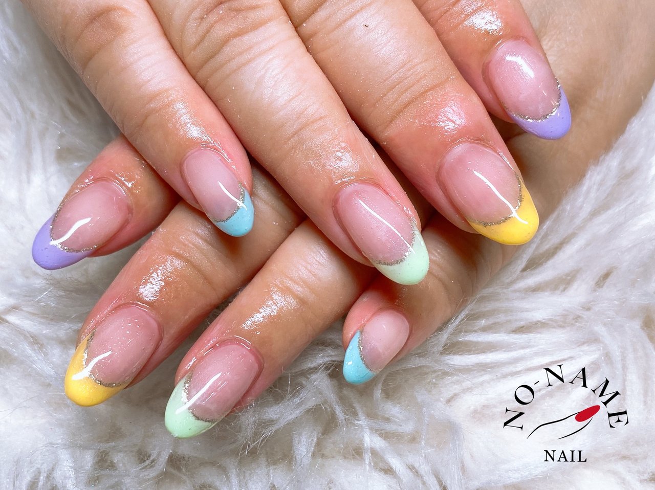 春ネイル★パステルカラフル★ミラーフレンチ 春を先取りするパステルネイル集♡フレンチやグラデーションも