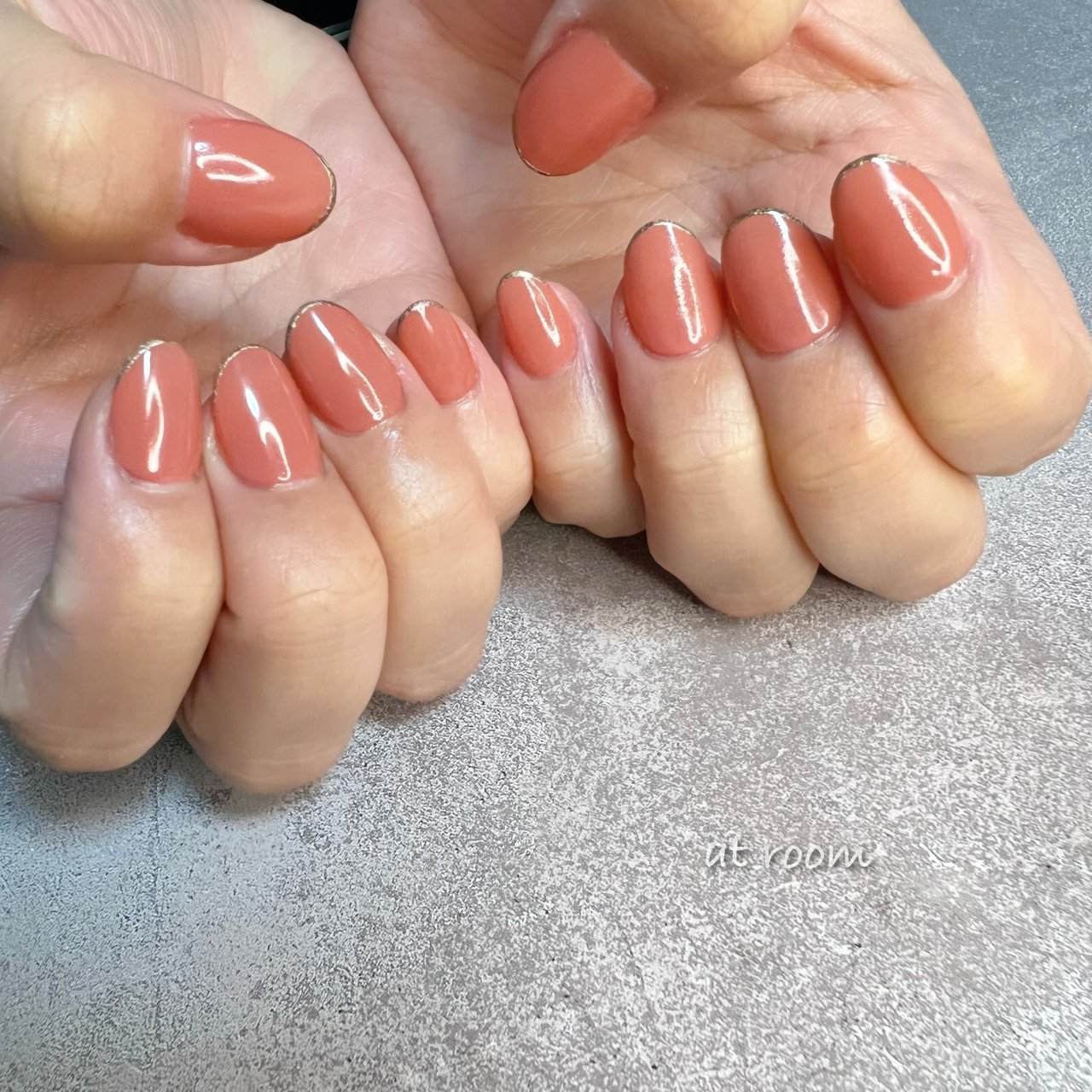 オールシーズン/ハンド/ワンカラー/ショート/ラウンド - takako