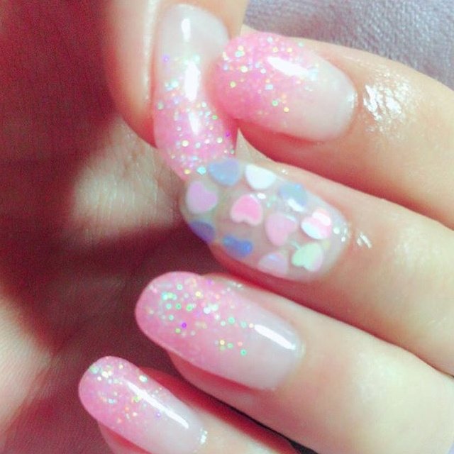 春 バレンタイン デート 女子会 ハンド かなのネイルデザイン No ネイルブック