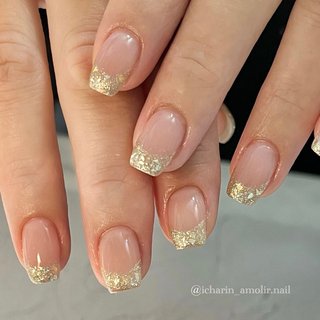 人気順｜#ショートフレンチのネイルデザイン｜ネイルブック