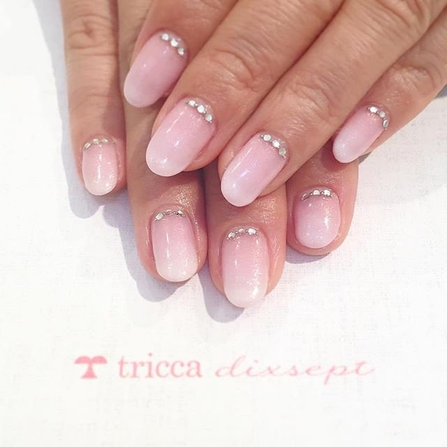 春 オフィス ブライダル 女子会 ハンド Tricca Nailsのネイルデザイン No ネイルブック