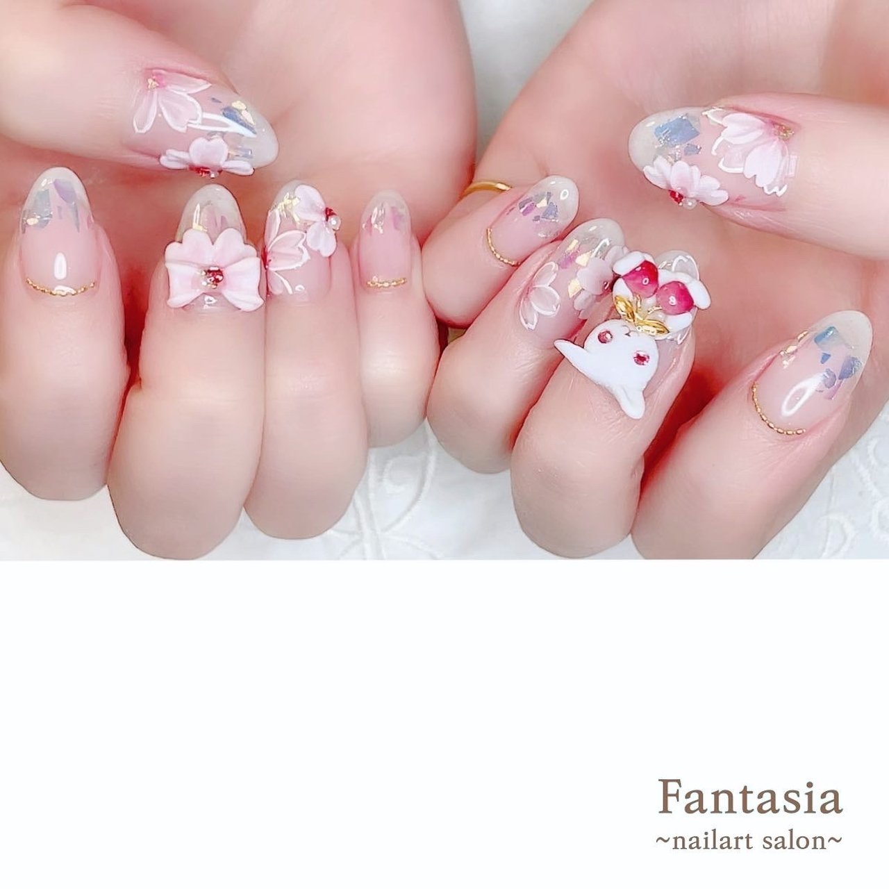 ハンド - Fantasia by PINAのネイルデザイン[No.8013106]｜ネイルブック