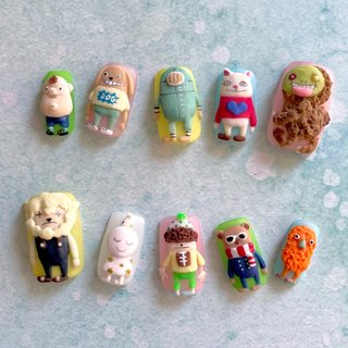 3Dパーツオーダーページ 3dパーツオーダーのネイルデザイン｜ネイルブック