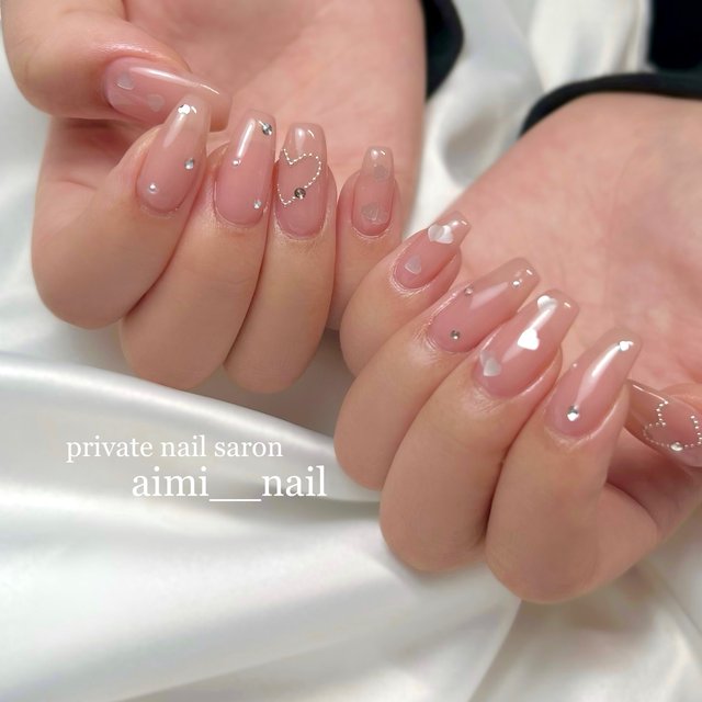 艶とフォルムで魅せる♡ちゅるんネイル｜2023