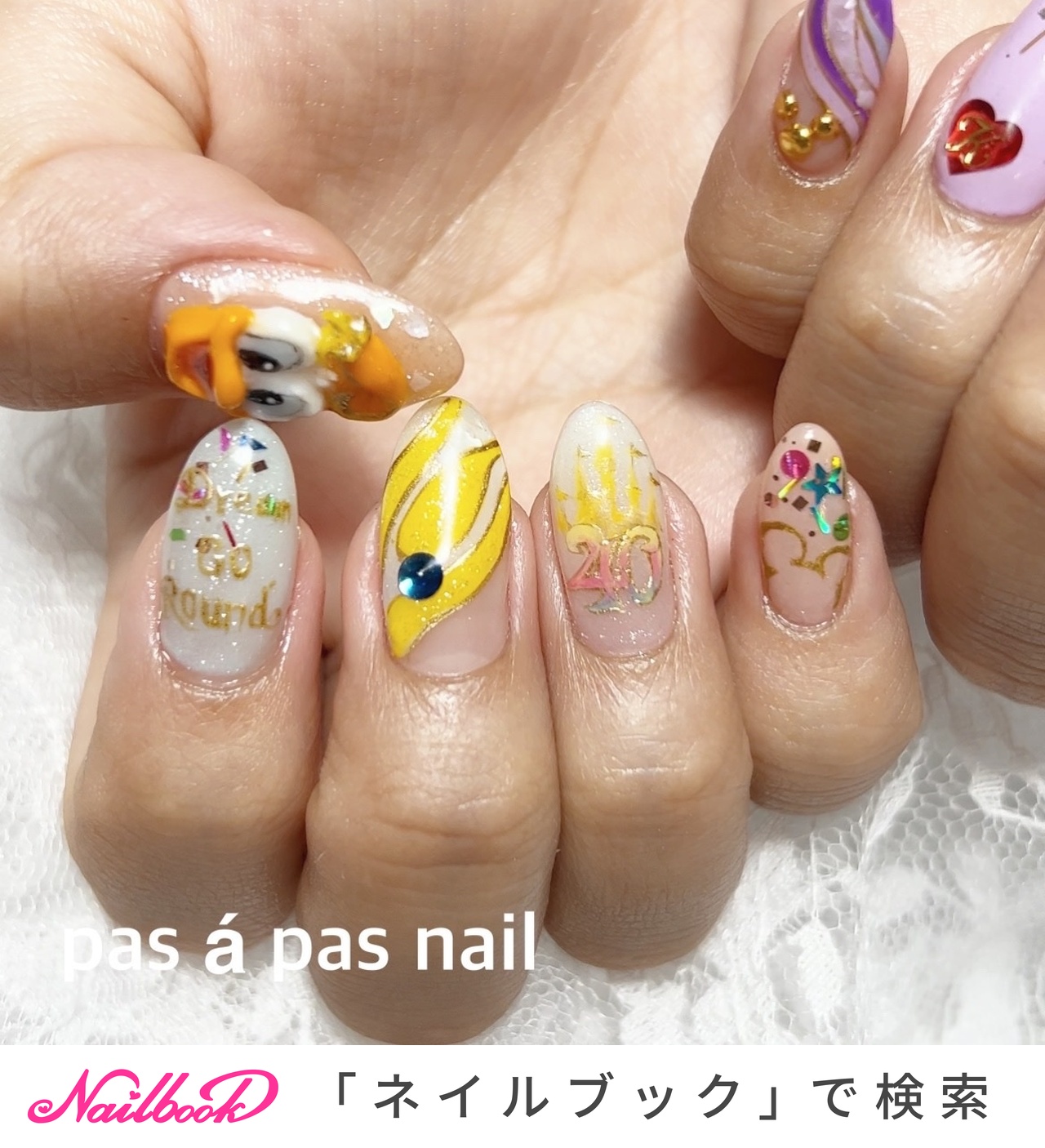 きのこさん専用ディズニーネイルチップ きのこさん専用ディズニーネイルチップ きのこさん専用