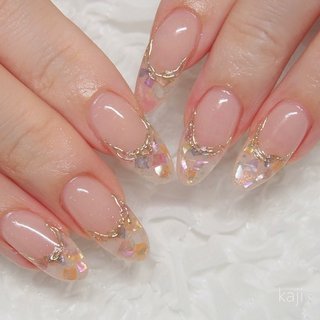 人気順｜クリア/パステル/＃キラキラのネイルデザイン｜ネイルブック