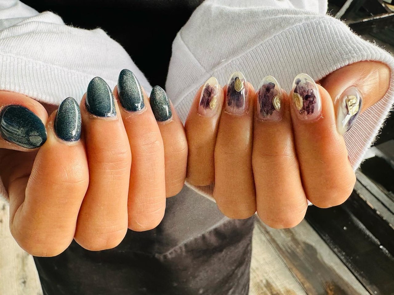 ニュアンス/マグネット/ミラー/個性派/ジェルネイル - nail.angel__