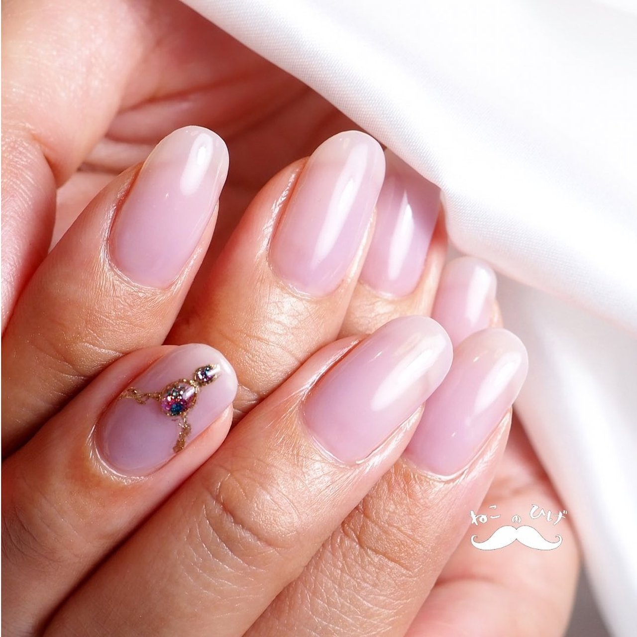 チェーン/ジェルネイル - Nail salon ねこのひげのネイルデザイン[No