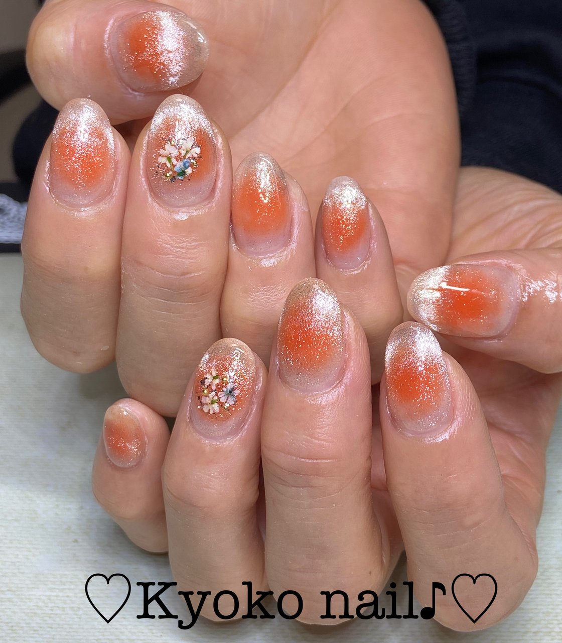 春/オールシーズン/ハンド/チーク/マグネット - Kyoko nailのネイル