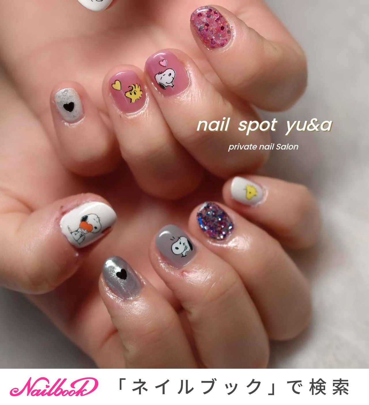 春 - nail spot yu&aのネイルデザイン[No.8042638]｜ネイルブック