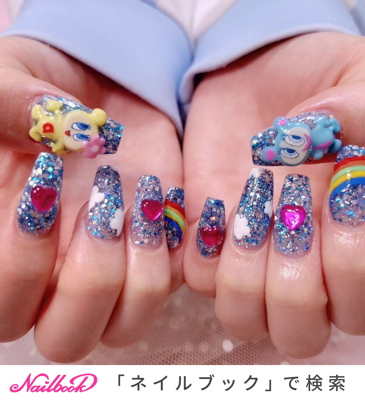 エンジェルブルー ネイルパーツ オーダー】 エンジェルブルー ネイルパーツ｜Yahoo!フリマ（旧PayPay