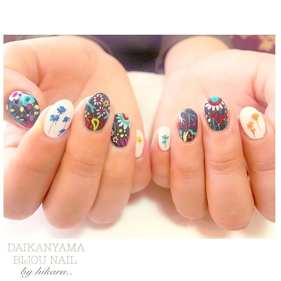 春 オフィス デート 女子会 ハンド 代官山bijounailのネイルデザイン No ネイルブック