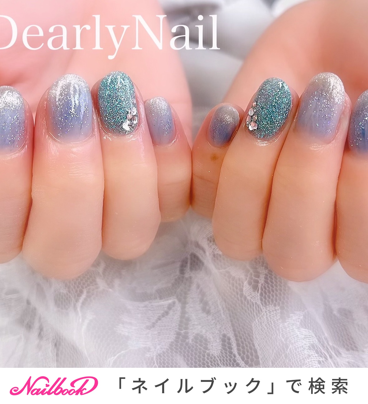 夏/オールシーズン/旅行/海/ハンド - DearlyNailのネイルデザイン[No