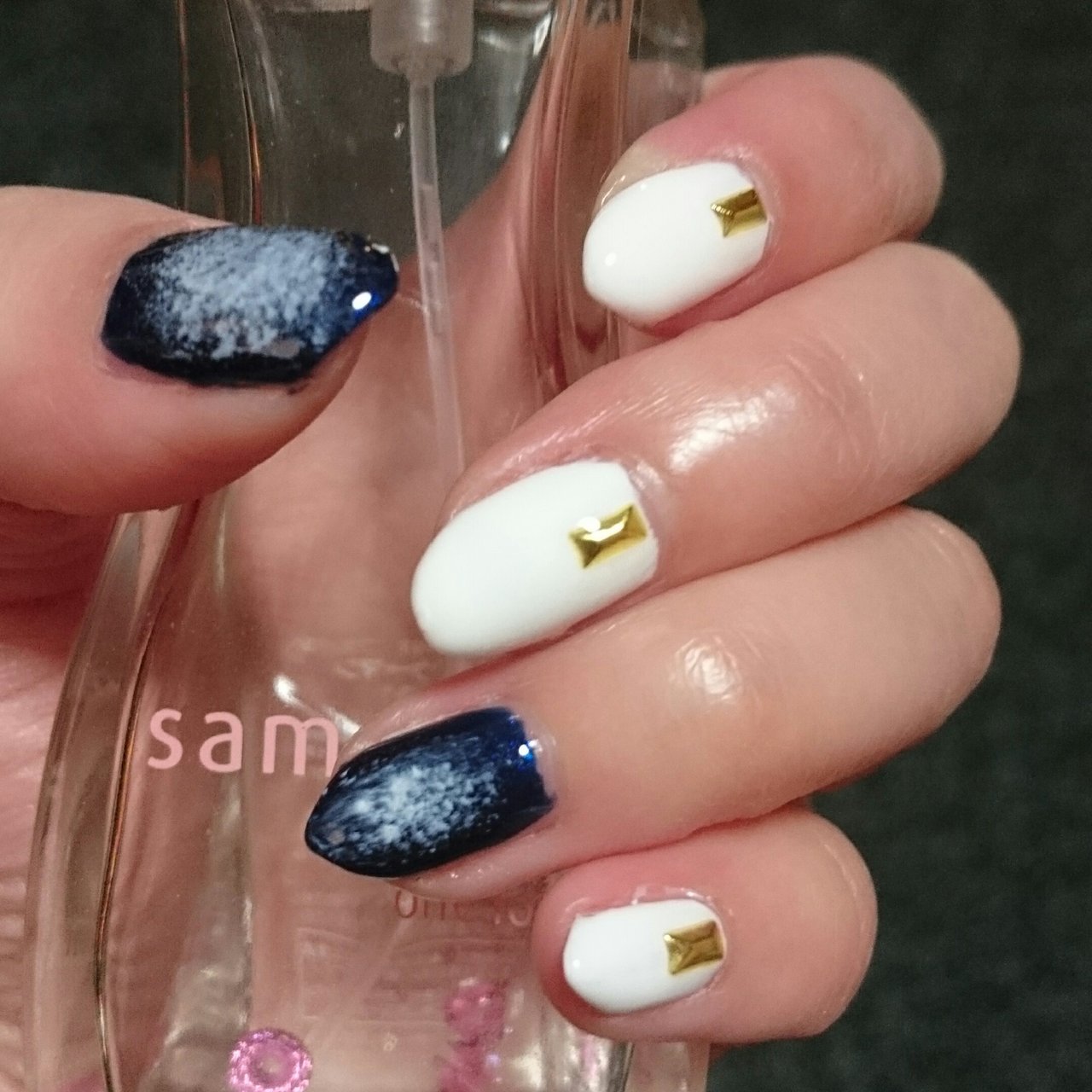 春 夏 スポーツ ハンド シンプル ちびたのネイルデザイン No ネイルブック