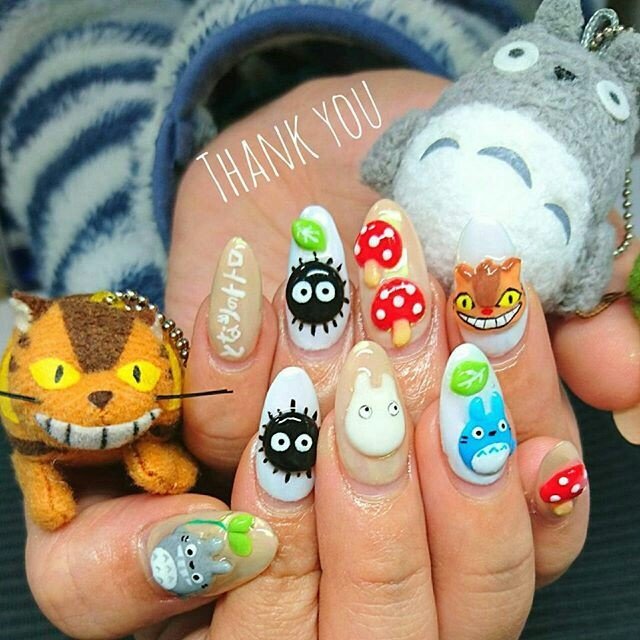 パーティー ハンド キャラクター 3d オーロラ Nail By Aliceのネイルデザイン No ネイルブック