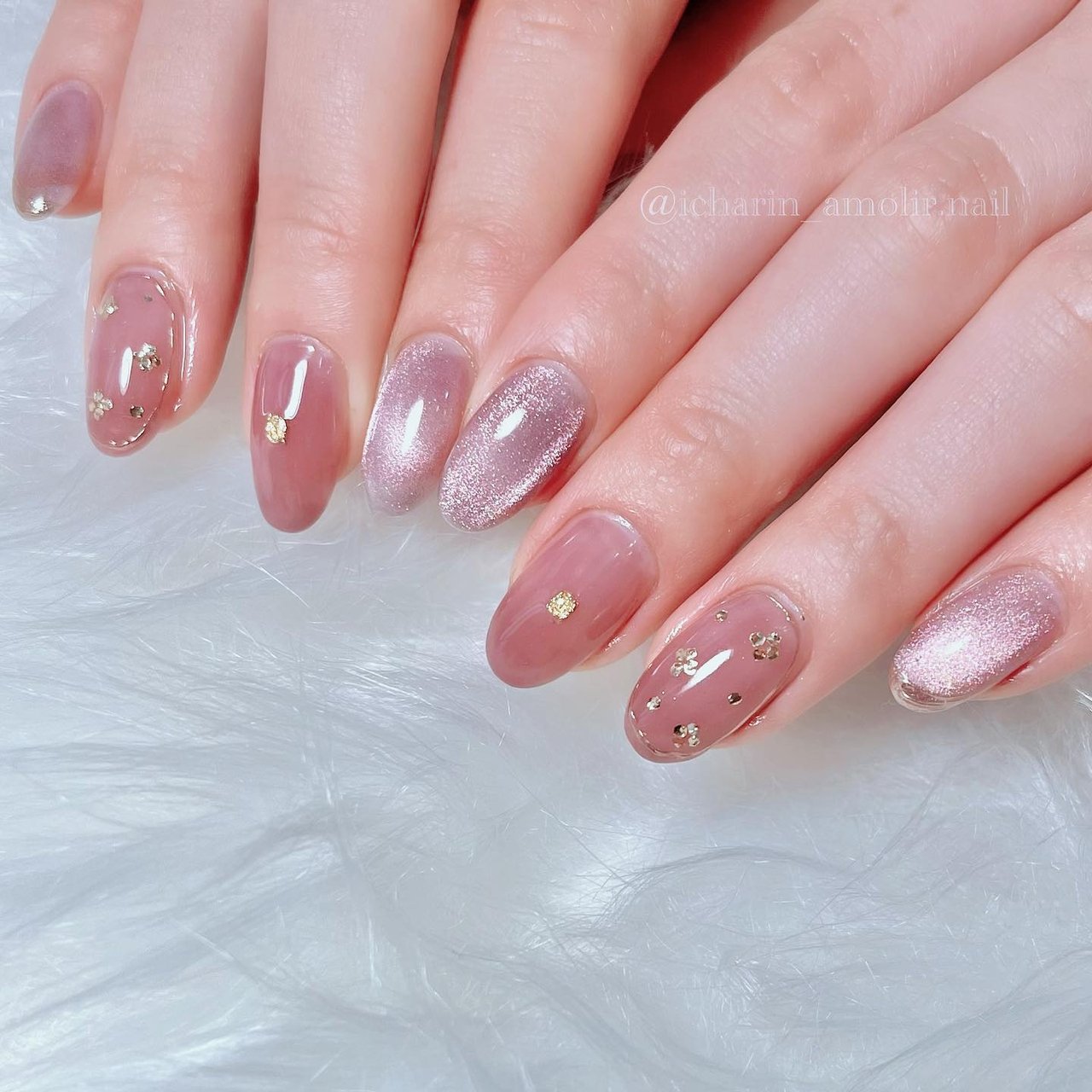 春/シンプル/ワンカラー/ニュアンス/マグネット - BLESS NAIL SPOT