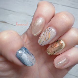 フットミラー 2026年冬トレンド】ミラー フットのネイルデザイン集｜人気順