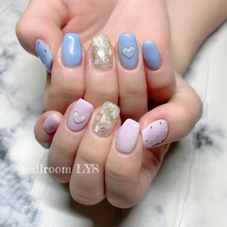 【着画あり】ハンドメイド　シンプルネイル　リングネイル　ハートネイル　大人キレイ ネイル 💅🏻💗 @__liennail ピンク✖️ハートのネイル🥳 わたし
