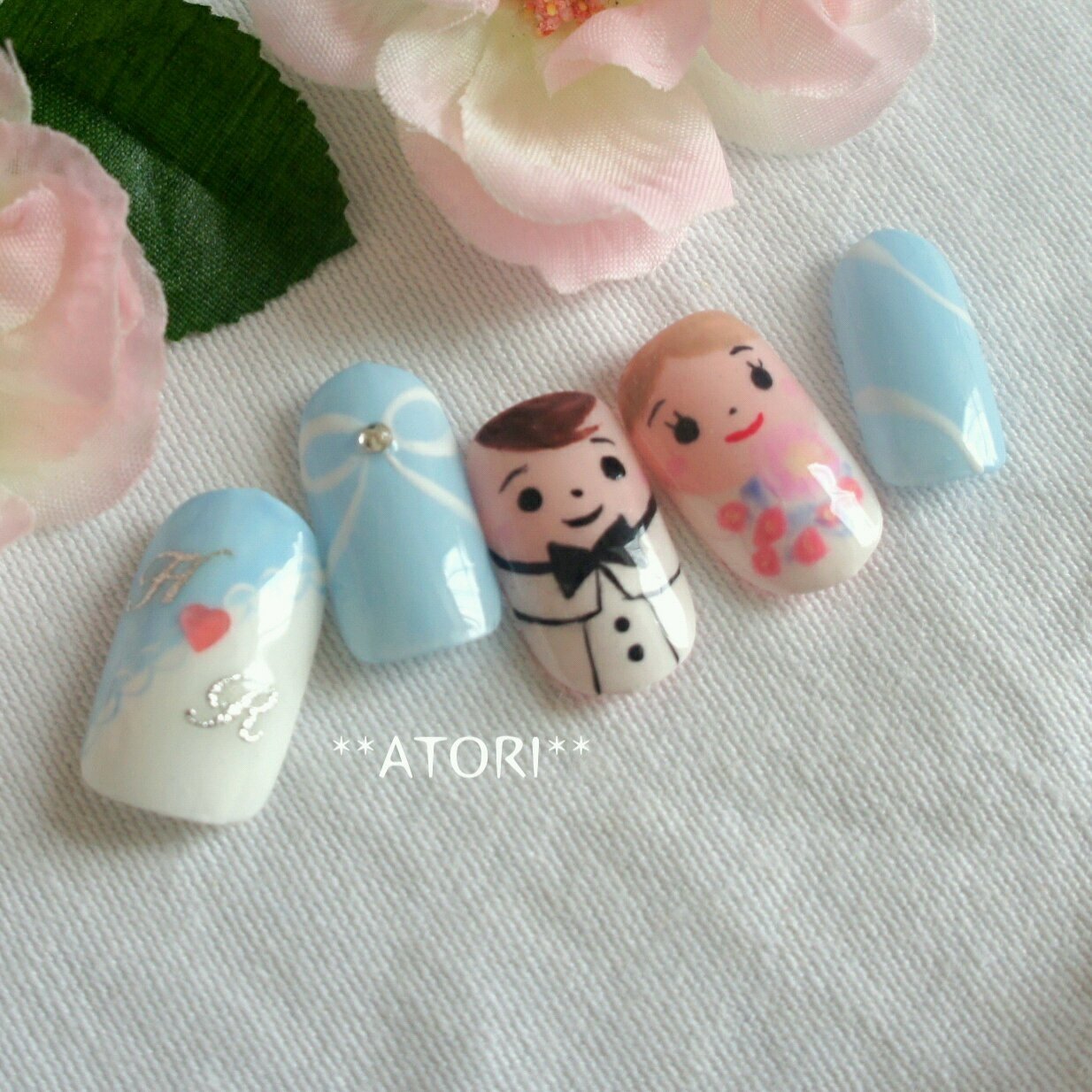 オールシーズン リゾート ブライダル パーティー ハンド 福田えみ 池袋宇都宮atori Nailのネイルデザイン No ネイルブック
