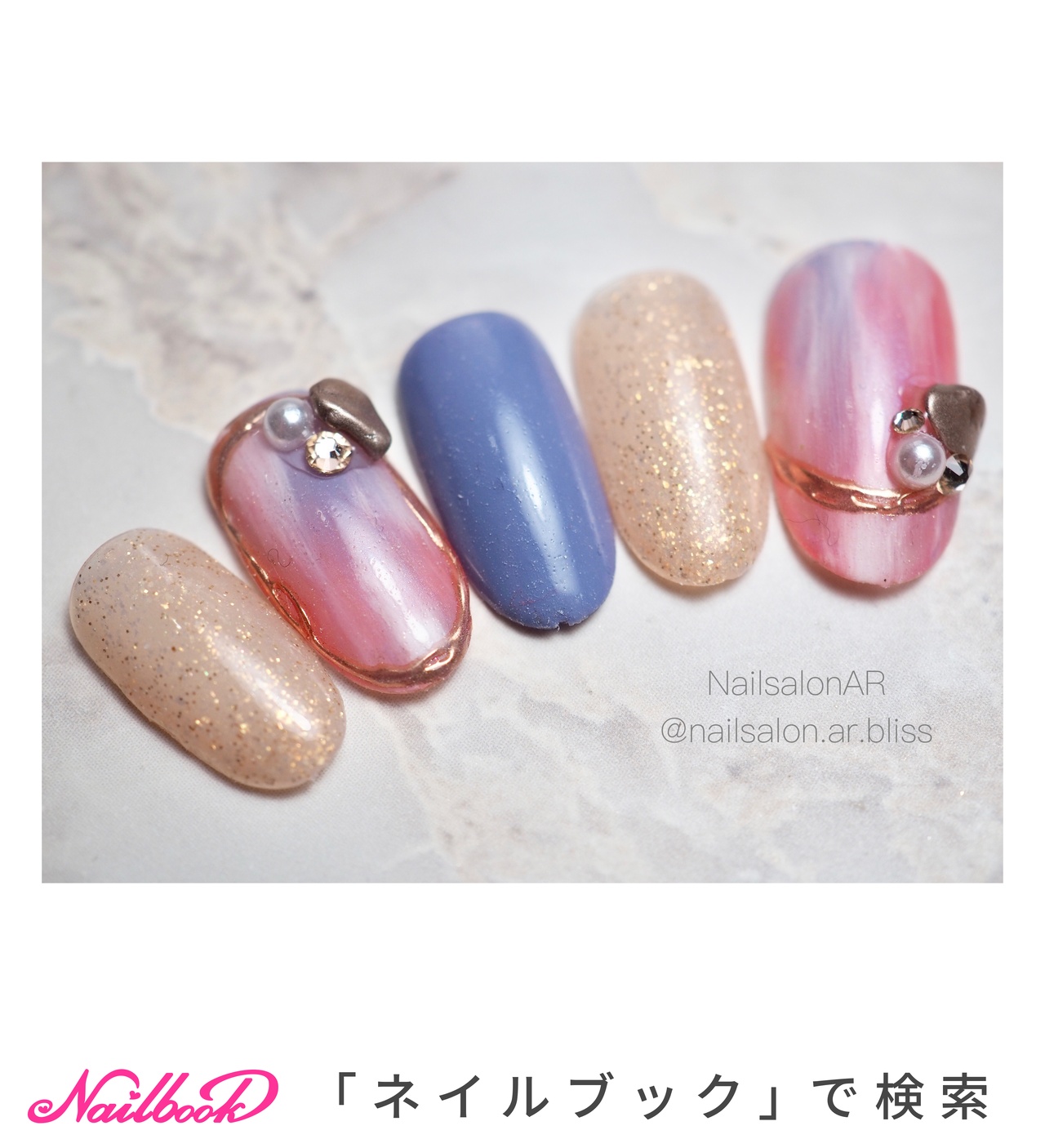 nailsalonARのネイルデザイン[No.8092973]｜ネイルブック