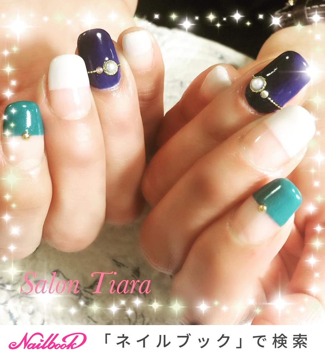 おすすめ順 夏 シックなデザインのネイルデザイン ネイルブック