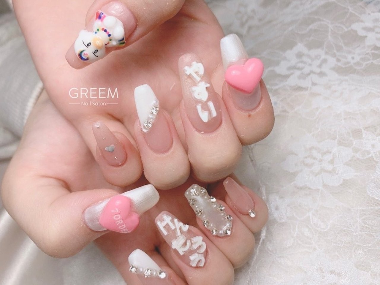 オールシーズン/ライブ/女子会/推し活/ハンド - GREEM Nail+Eyelash