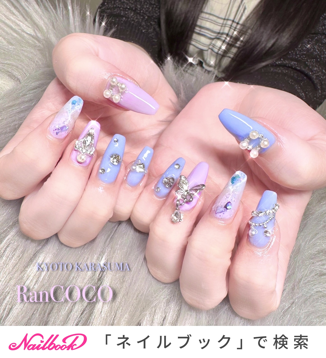 春/夏/オールシーズン/ライブ/ハンド - rancoco_nailのネイルデザイン