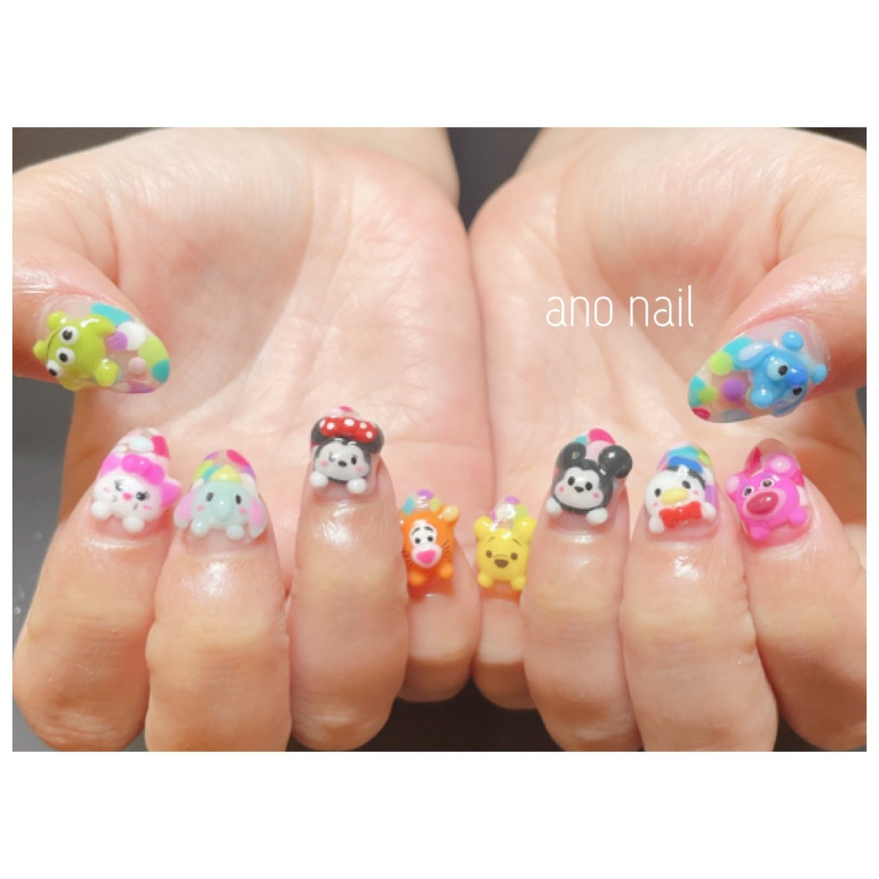 オールシーズン/ハンド/痛ネイル/3D/ドット - ☆ano nail☆Kanamiの