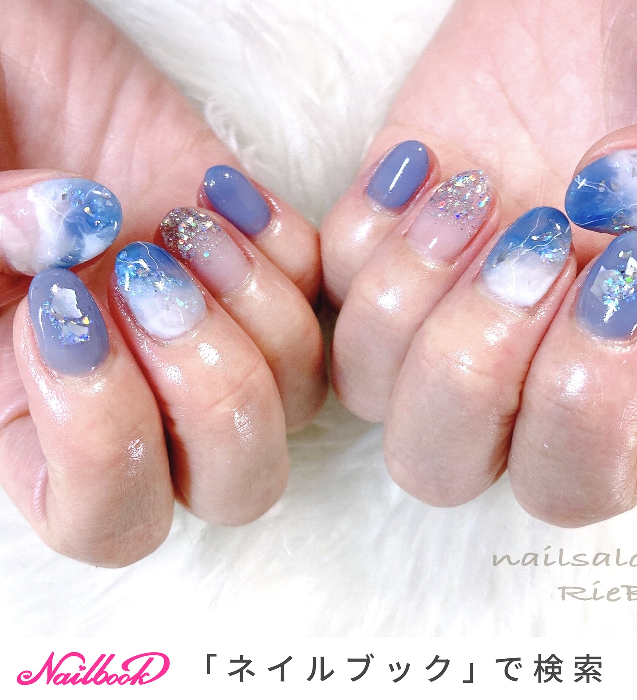 夏/梅雨/海/リゾート/ハンド - Nail Salon RieBe 〜リーヴェ〜のネイルデザイン[No.8104858]｜ネイルブック