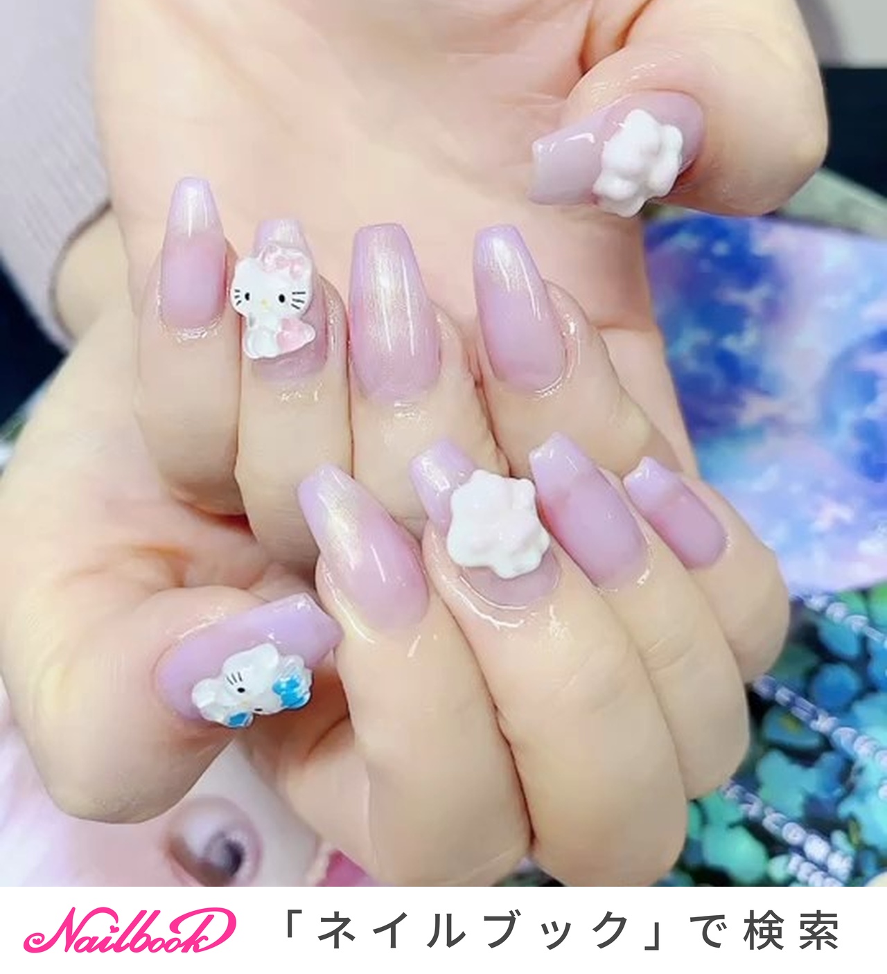 猫足ネイルのネイルデザイン｜ネイルブック