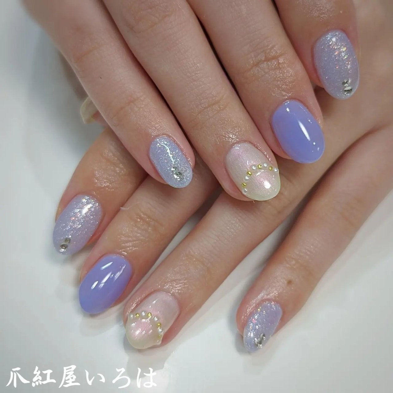 夏/シェル/ジェルネイル/ネイルチップ - いろはのネイルデザイン[No