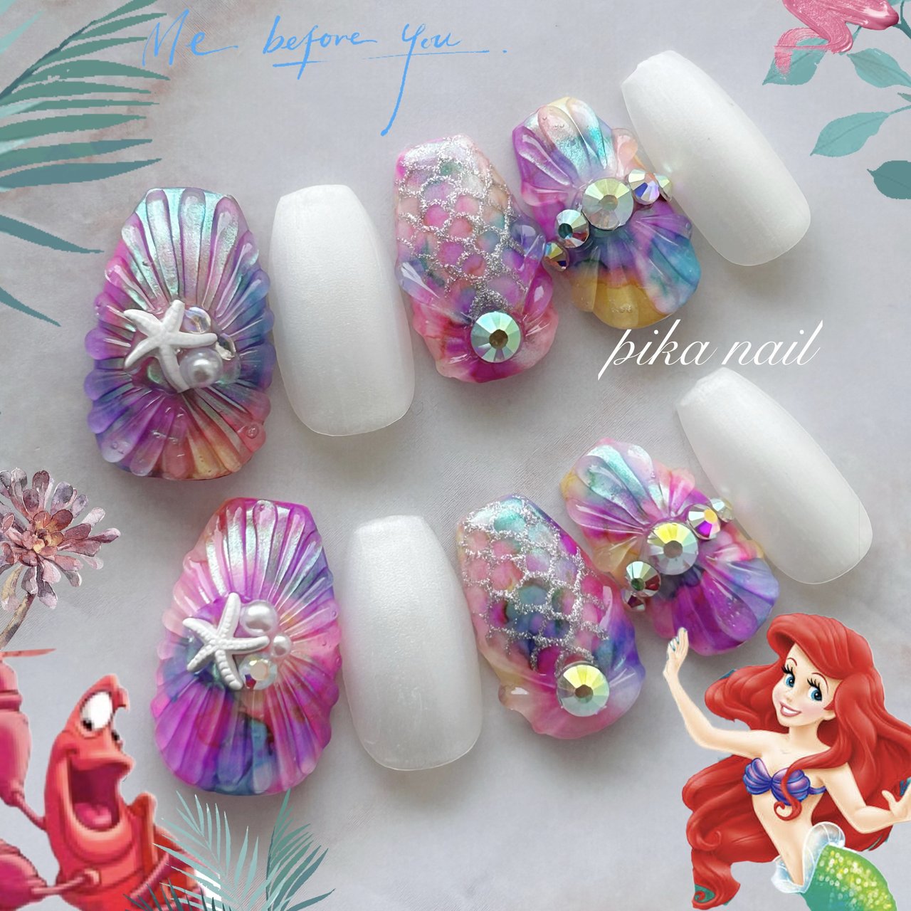 夏/オールシーズン/海/リゾート/ハンド - pika nailのネイル