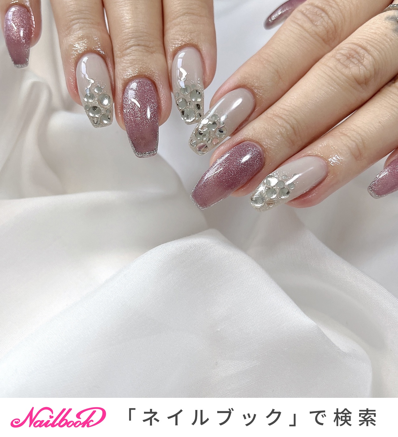 先端埋めつくしのネイルデザイン｜ネイルブック