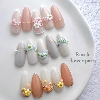 Tomomiページ　ネイルパーツ 人気順｜ブルー(青)/#ネイルパーツのネイルデザイン｜ネイルブック