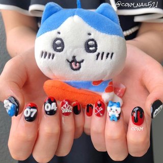 2026年】新着順｜#ハチワレちゃんのネイルデザイン｜ネイルブック