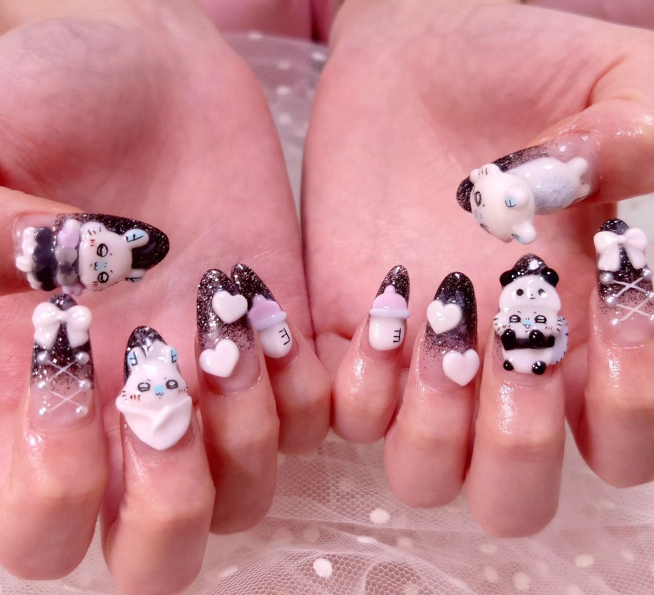 夏/推し活/ジェルネイル - いろはねいる asakiのネイルデザイン[No