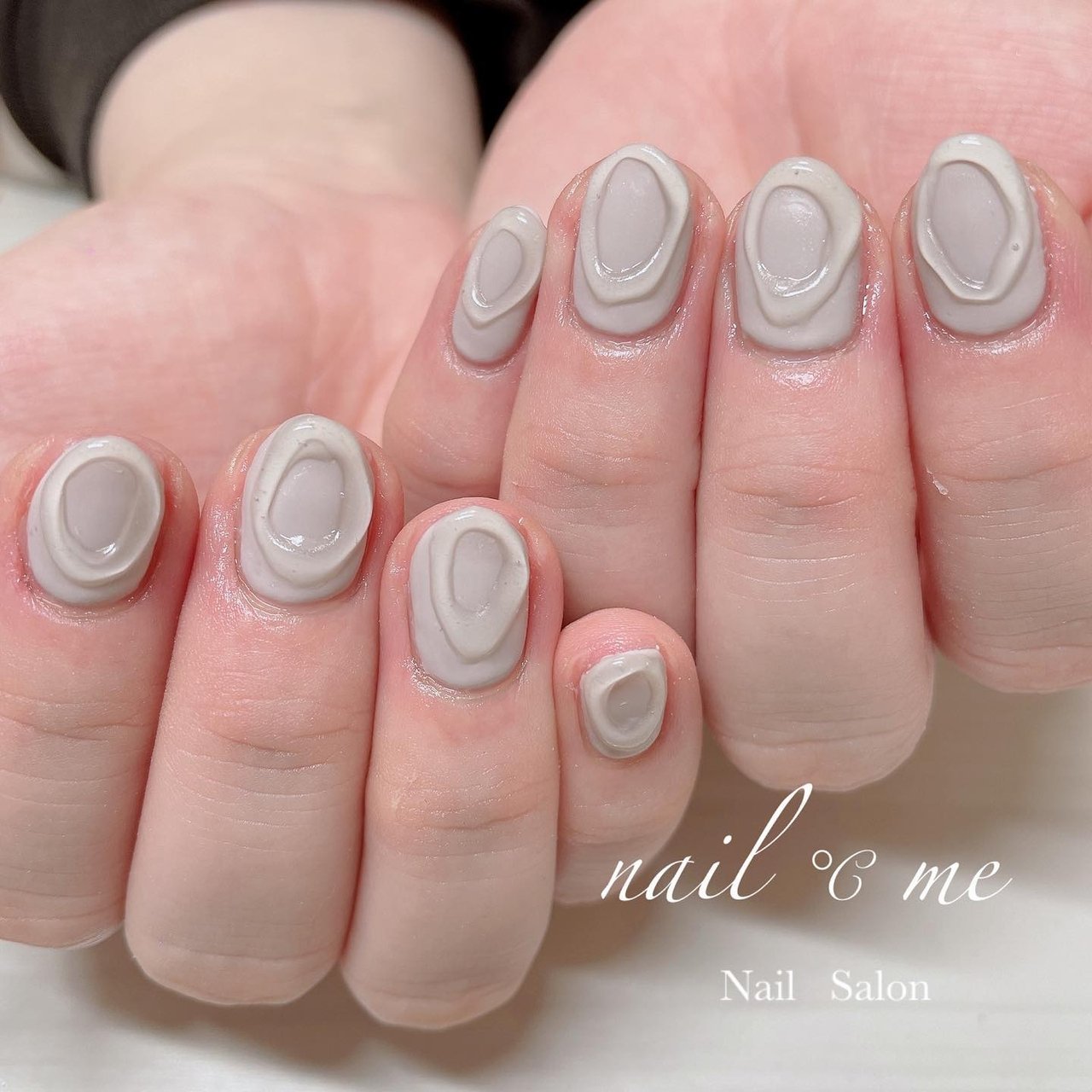 ニュアンス/ぷっくり/個性派 - Nail ℃ me【ネイルドミー 】のネイル 