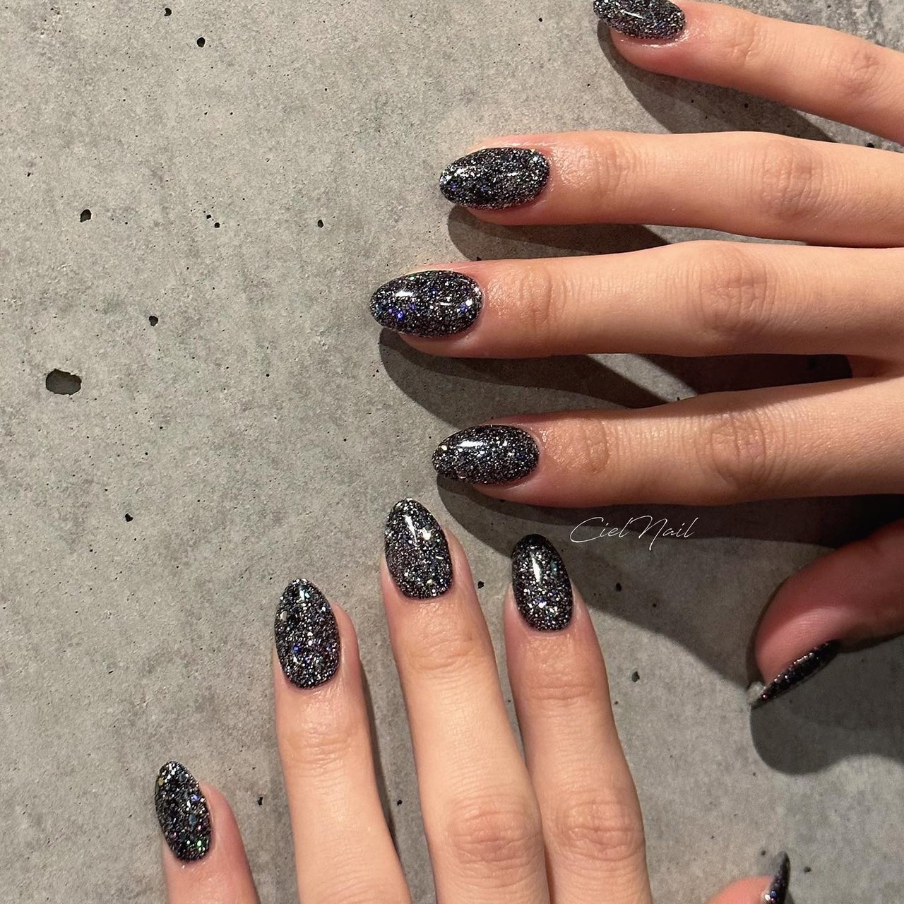 夏/シンプル/ワンカラー/ワンホン/ブラック - cielnail___のネイル