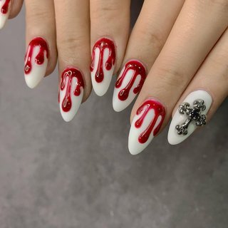 商品説明必読!!ホラーラビット☆ネイルパーツ 5個 商品説明必読