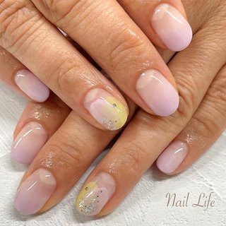 #紫陽花 #ニュアンスネイル 
#パープル と#イエロー であじさい気分♪可愛い#梅雨ネイル です♡

#ハンド #6月 
#ネイルライフ白石区
#ネイルライフ
#naillife白石区
#naillife
#札幌市ネイルサロン
#白石区ネイルサロン
#札幌市白石区
#白石区
#地下鉄白石駅徒歩1分の場所だよ
#ネイル
#大人上品ネイル
#大人可愛い
#オフィスネイル
#トレンドネイル　
#手描きアート
#美爪
#nailbook_fan #梅雨 #オフィス #ハンド #ニュアンス #ショート #ラウンド #イエロー #パープル #シルバー #ジェルネイル #お客様 #Nail Life♡ooshima #ネイルブック