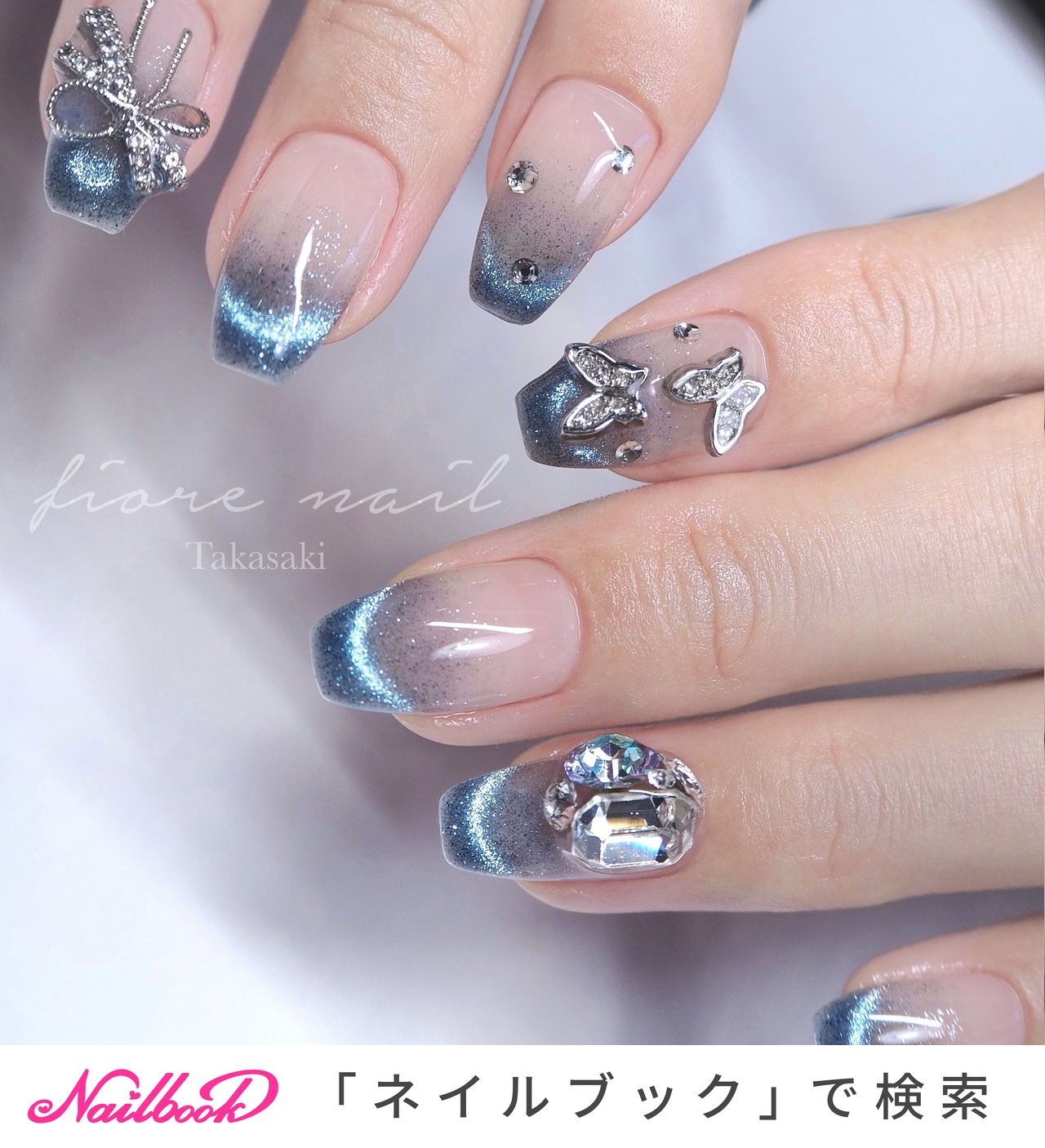 マグネット　ホロ　グリッター　スワロ　ミラー　シャレドワ　アゲハ　写ネイルアート ミラー/マグネットパウダー | ミラーパウダー | ネイル通販