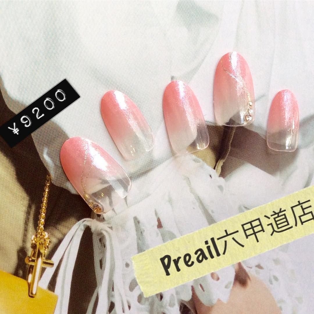 春 夏 オフィス デート ハンド Prenail プリネイル六甲道店のネイルデザイン No ネイルブック