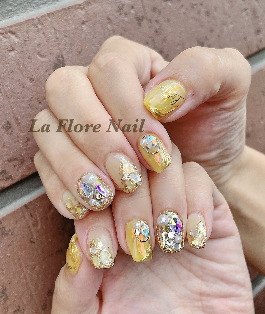 Rネイル 🌼LaFlore nail🌼のネイルデザイン[No.8141469]｜ネイルブック
