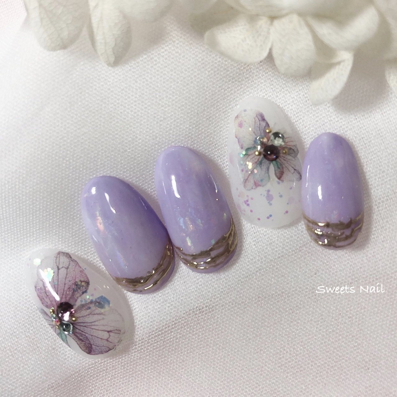 ハンド/ジェルネイル/ネイルチップ - _sayo_のネイルデザイン[No