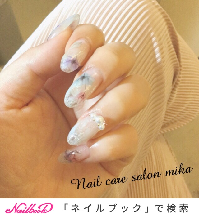 春/オールシーズン/旅行/ブライダル/ハンド nail care salon mikaのネイルデザイン[No.2170674]｜ネイルブック