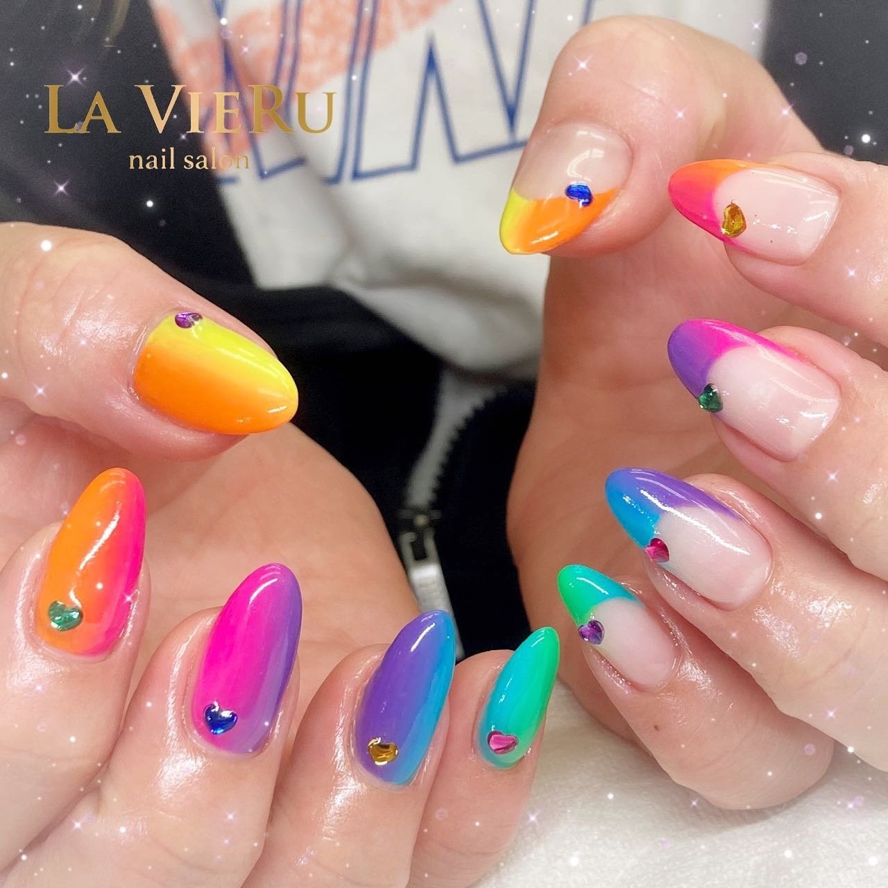 カラフル/ジェルネイル - takayamaのネイルデザイン[No.8148861