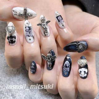 人気順｜アンティーク/#スカルプデザイン⁡のネイルデザイン｜ネイルブック